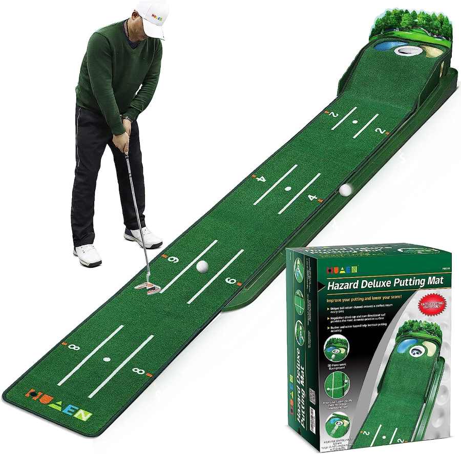 Best Golf Putting Mat Automatic Ball Returns Oz Golf